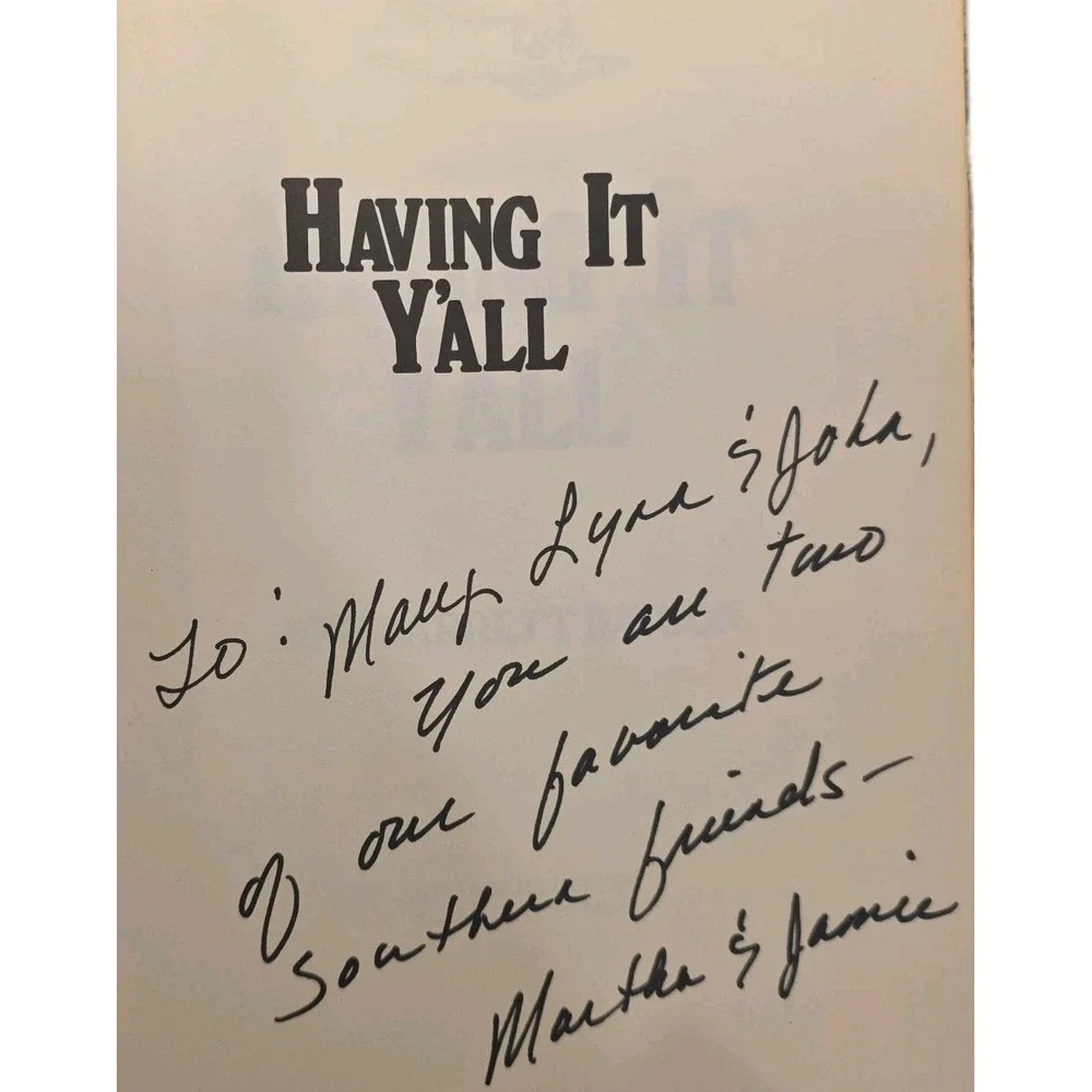 Vintage 1988 Book Having It‎ Y'all : An Insider's Guide to Life Southern Style